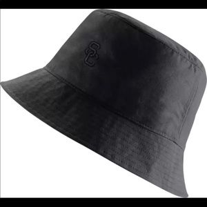 BRAND NEW   RARE NIKE COLLEGE USC BUCKET HAT FTBLL ADULT UNISEX Sz L/XL BLACK NWT